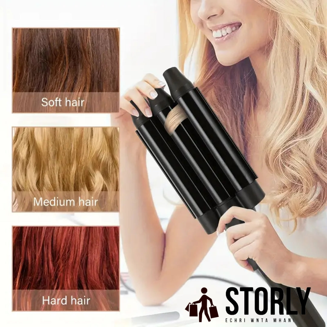 BOUCLEUR PROFESSIONNEL MAC-MC331 TRIPLE BARILS